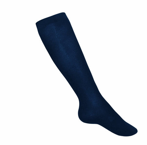 Girls Lightweight Knee Socks Navy