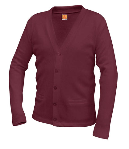 Navy V-Neck Cardigan