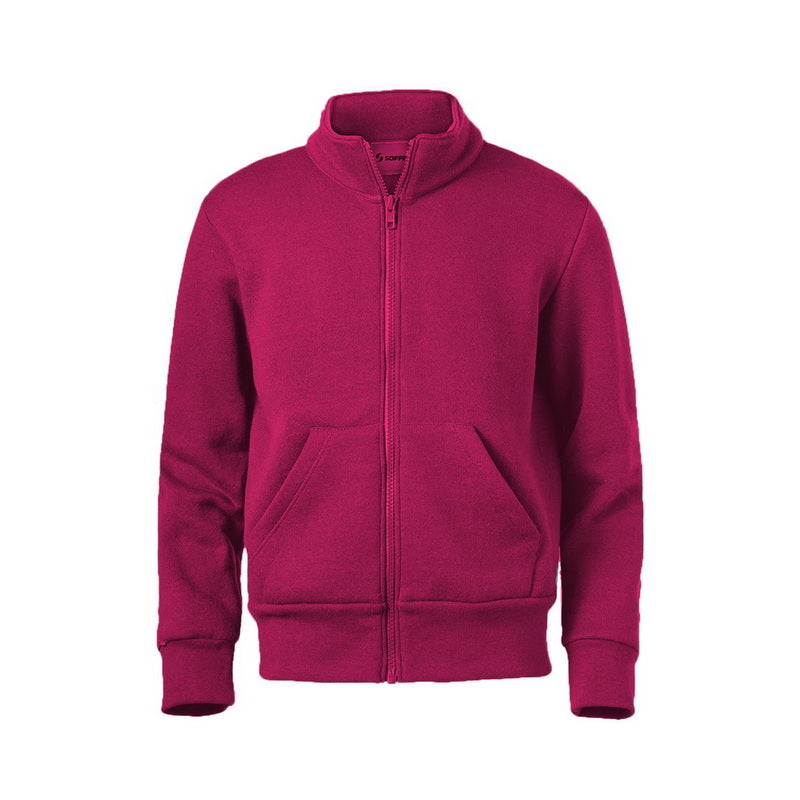 ZIP MOCK NECK SWEATSHIRT - CSEE - Maroon – Lu-Del's Uniforms