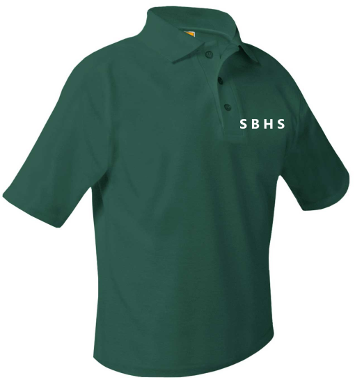Short Sleeve Polo Shirt - St. Barnabas - Green