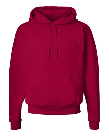 Hooded Sweatshirt - Red - With School Logo