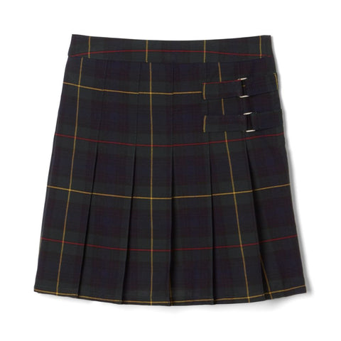 Plaid Two-Tab Skort