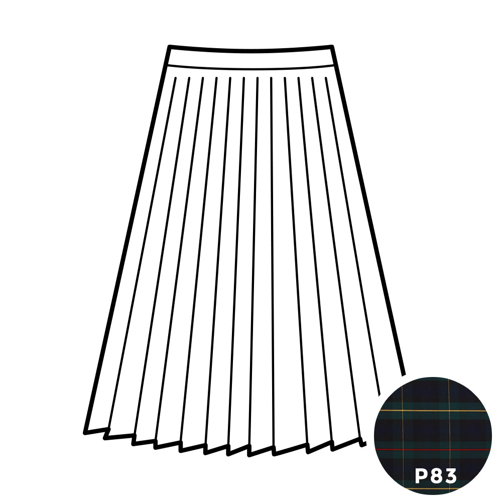 Knife Pleat Skirt - Plaid #83 – Lu-Del's Uniforms