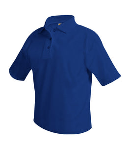 Inwood Short Sleeve Polo Shirt Royal Blue
