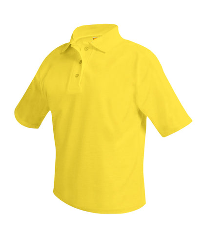 Short Sleeve Polo Shirt Yellow
